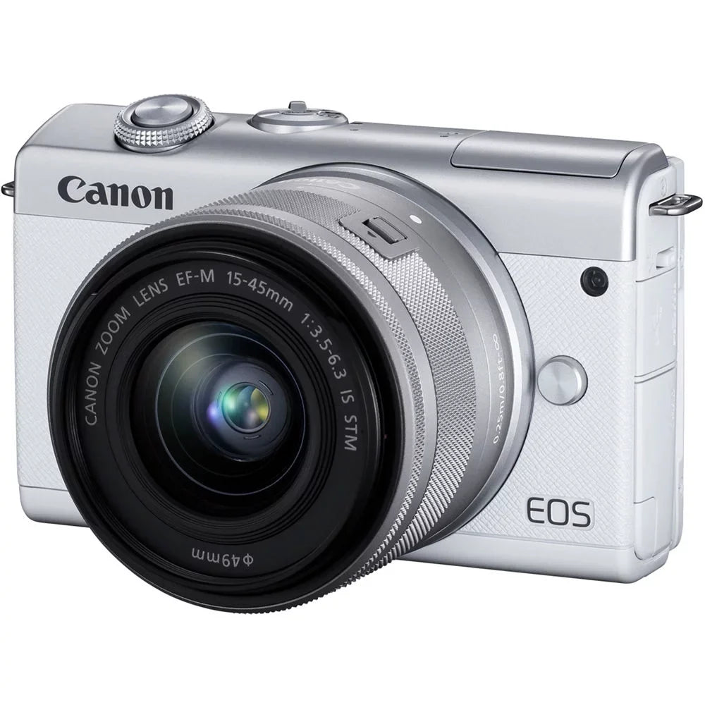 Mirrorless with Canon Lens M200 15-45mm More Camera EOS + (3700C009) Digital