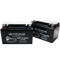 Factory 12V, Activated, Yamaha UpStart - Motorcycle UB-YTZ10S-BS YZF-R1 Replacement 1000CC Battery Battery 2-Pack 2011 8.6Ah, Maintenance Free,