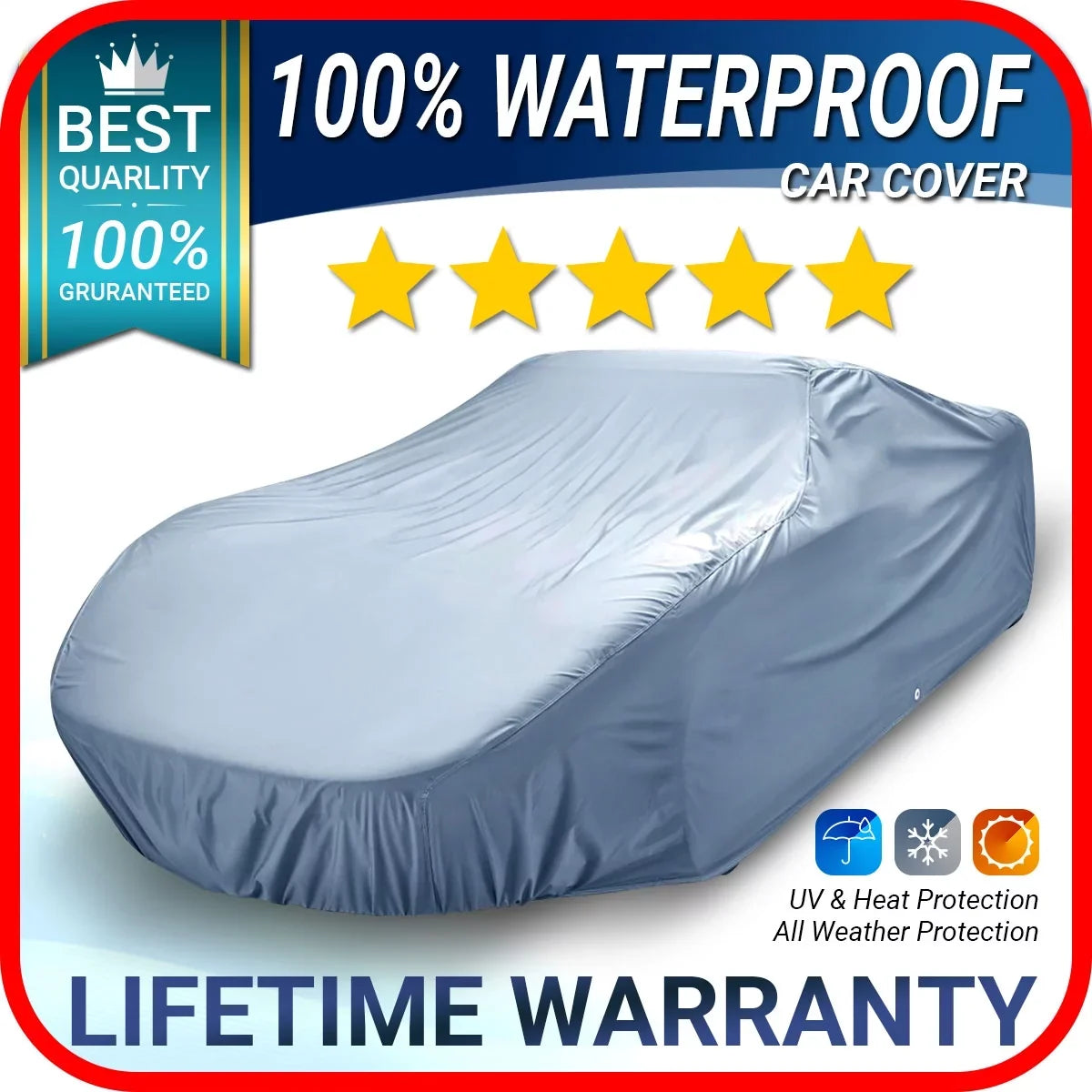 Cover Car Custom All-climate 2005-2013 Cooper Waterproof Fits: [Mini Convertible]