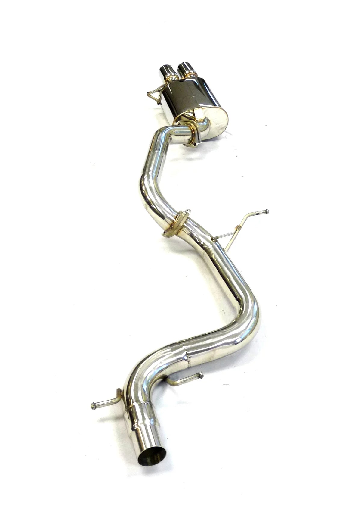 10 Catback Stainless By Jetta Steel 06-11 For Exhaust Volkswagen OBX to 05 MKV GLI 2.5L, Jetta 2.0L