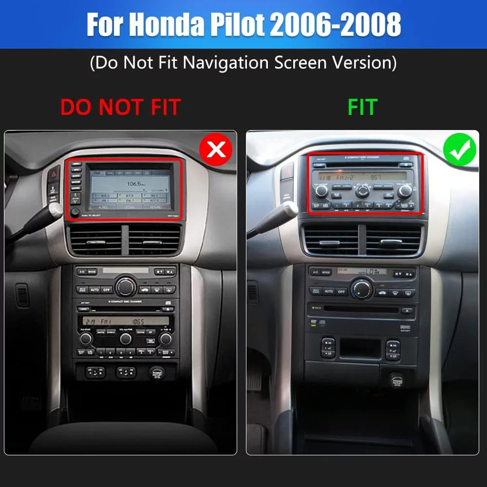 Car Pilot Wireless Bluetooth 2008 DSP GPS Android with Auto Radio 2006 FM/RDS SWC Honda Wifi 2005 Stereo Carplay 2007 for Awesafe