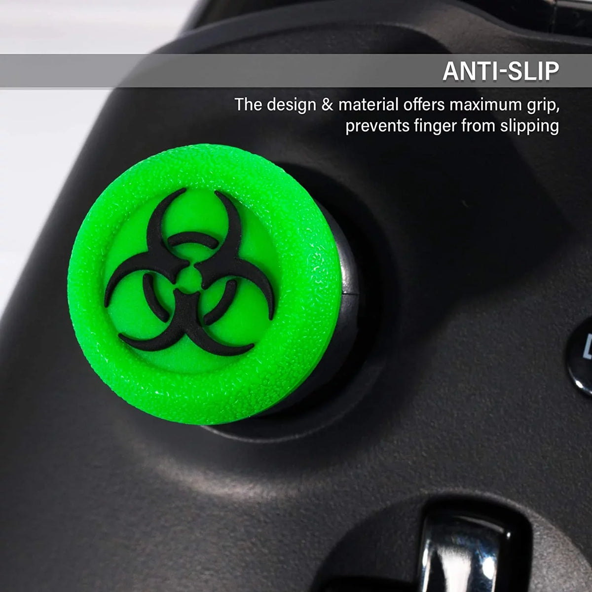 Rubber AXTION X/S Sets Xbox Thumbstick New Bundle for Green) Extender & & Like One Cover Texture FPS BOLT Silicone Series 3D 2 Controller(BioH Grip Xbox