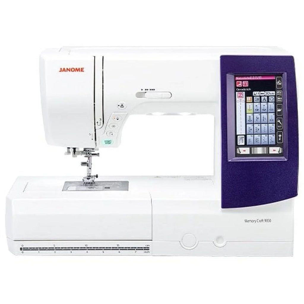 Sewing and Embroidery Premium Janome Warranty (Refurbished) Memory Horizon Craft + Restored 9850 Machine