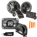 Components Coax Includes - Pair A Pair Pair 4x6" and Speakers - Polk Audio 2 DB462 Of Of 6.5" DB6502 A Bundle