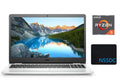 15.6" Mousepad 8GB RAM, AMD Bluetooth, Vega FHD Windows SSD+2TB Graphics, NSSDC Ryzen 2021 Laptop, 512GB White, 8 5-3450U AMD Webcam, Inspiron HDMI, Radeon 10, with Processor, HDD, 3505 15