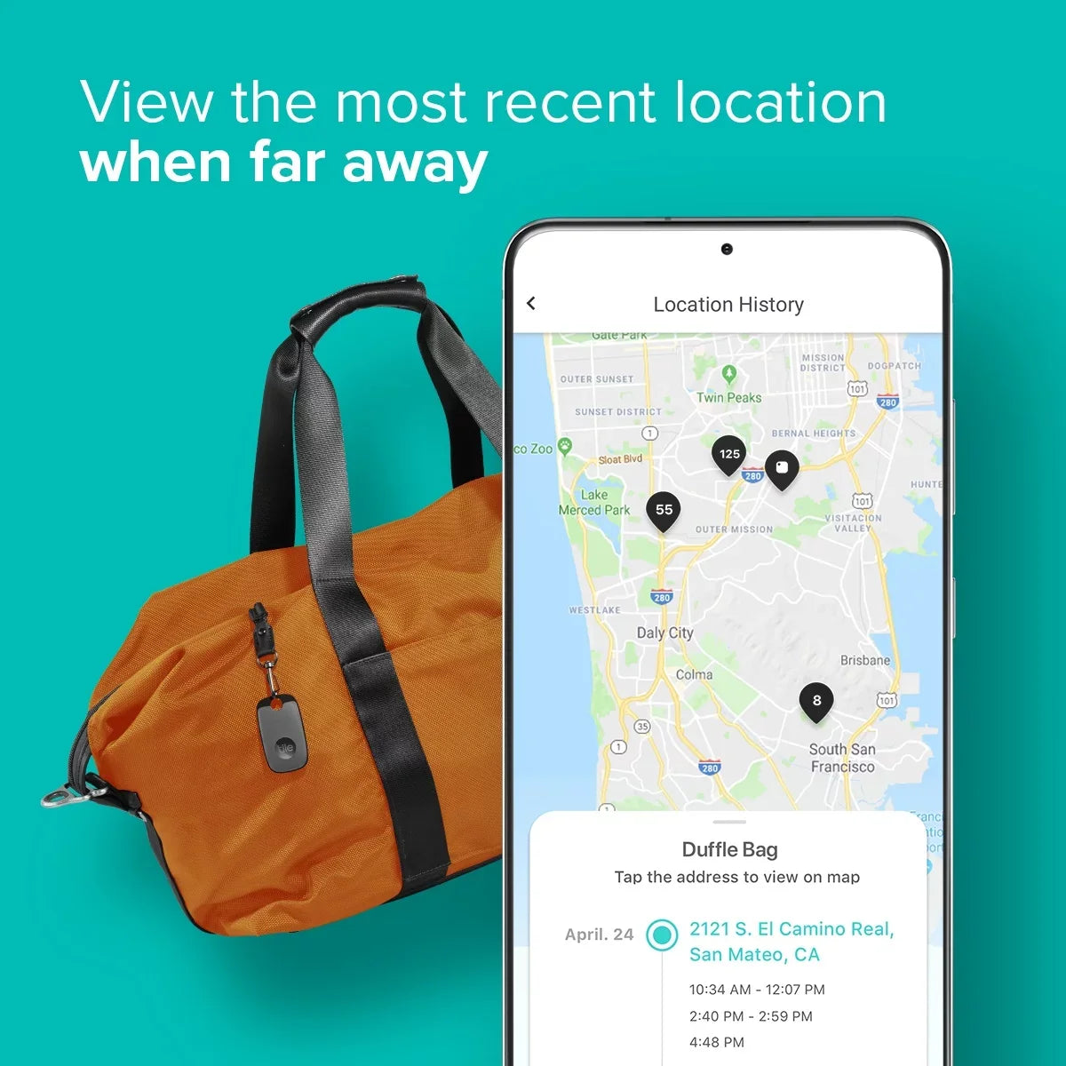 Tracker, Black - 1 Finder - Pro - Locator Tile Pack (2022) Keys Item Bluetooth and