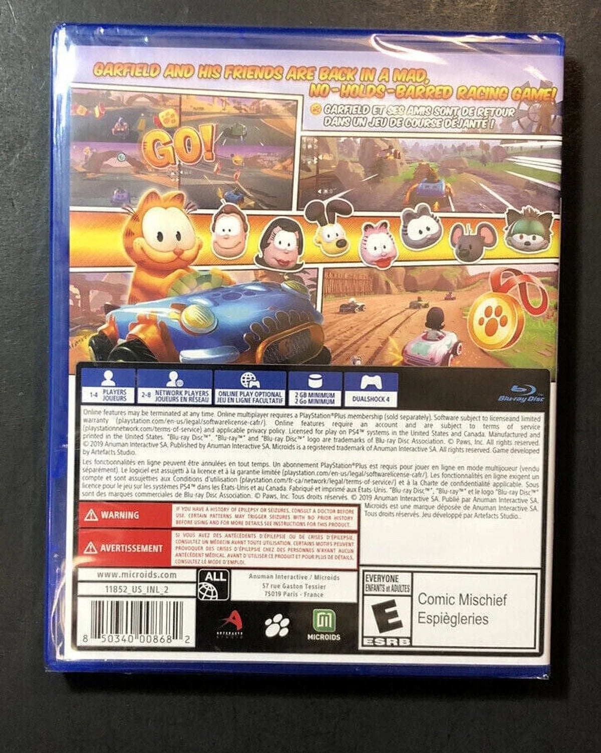 Kart - Garfield (PS4) Racing PlayStation 4 Furious