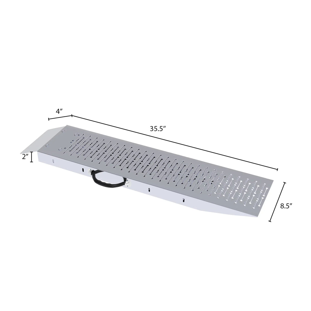 Trucks Combined Stalwart Motorcycles, Set 1200lb Loading Steel and Carts Capacity Pickup Use More, and ATVs, Ramp Trailers, with Ramps, Mowers, for