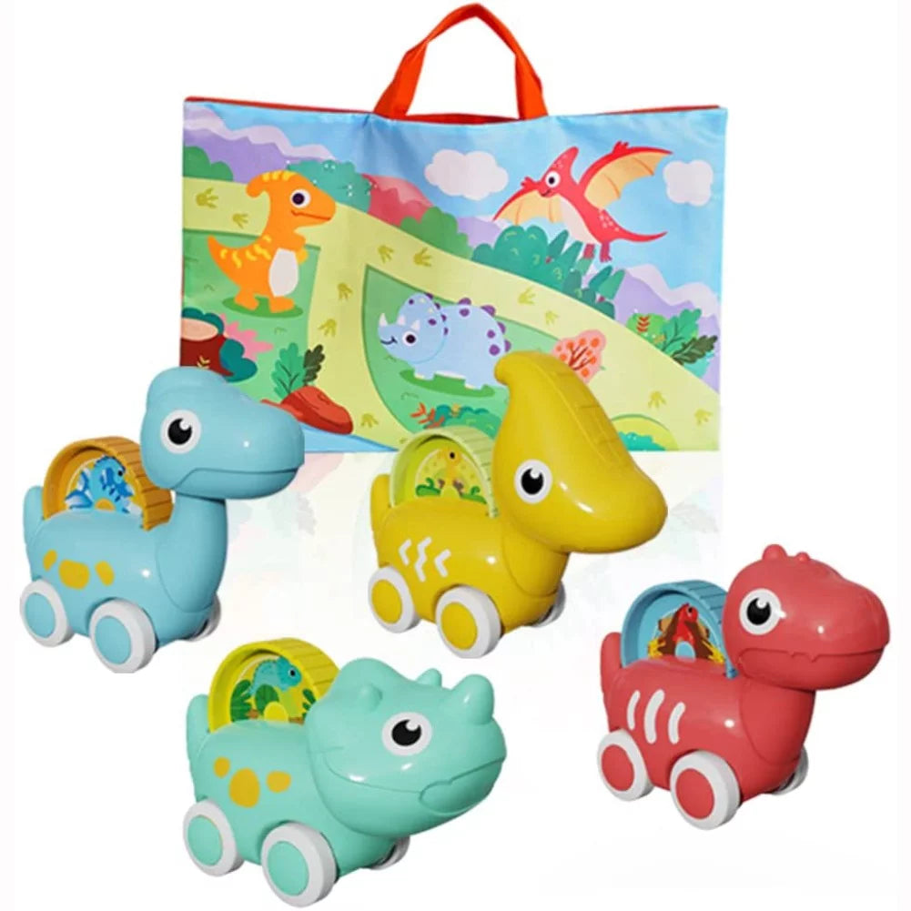 Toddler Bag Years 4 Toys Toy 1-5 Boys Gifts Car Girls, for with Birthday Cars, Christmas Pack Packaging Dino Dinosaur and Old Kids Toys for