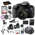 '+ Lens Canon Kit EOS Bundle SanDisk 18-55mm STM Card 32gb Filter 800D IS (Rebel 3PC T7i) SD