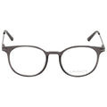 Round Women's Klein 20704 Crystal Calvin Eyeglasses 006 Charcoal
