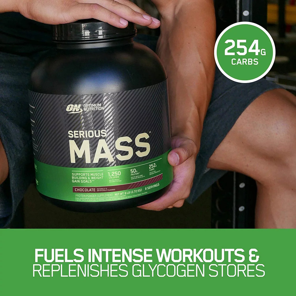 Protein Serious 6.lb Weight Vanilla, Nutrition, Mass, Powder, Optimum Gainer