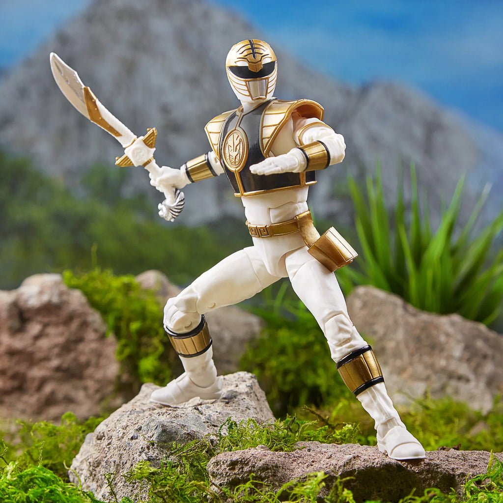 6-inch Lightning Power Mighty Ranger Morphin White Figure Collection Rangers