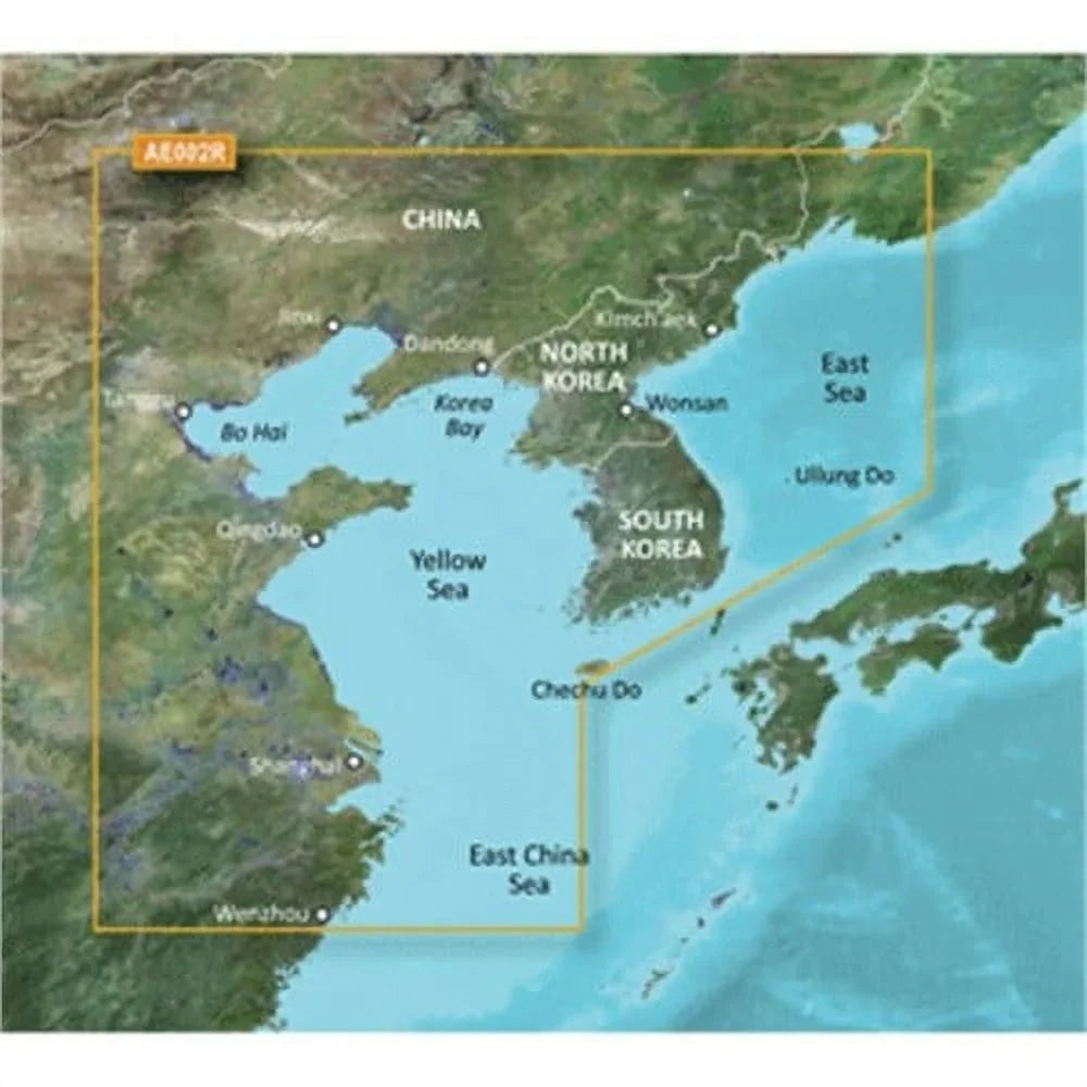 Sea - - - g3 BlueChart® HD Yellow Garmin VAE002R Vision® microSD™/SD™