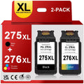 275XL Ink Printers(1Black and Multi Yield Replacement TR4722 TR4700 276 275 Color) for Canon PIXMA Pack CL-276,High TR4720 TS3522 for TS3500 TS3520 276XL 1 Ink for Canon PG-275 Cartridge Compatible
