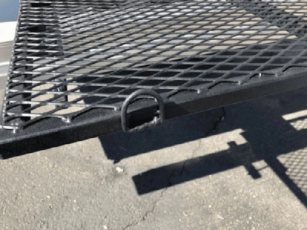Campers Heavy Steel 20" Made The RV Truck Storage USA Rack Duty Bed Bumper with Lite x 40" in Finish Rugged EZ