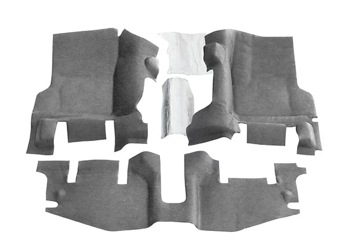Kit / 2006 RealTruck by Wrangler Jeep - with BedRug Flr select: 1997-2005 TJ, TJ/LJ Cnsl) Compatible 97-06 BTTJ97F X Jeep Shlds Jeep (W Ht / Front Bedtred TJ Wrangler Cntr 3Pc