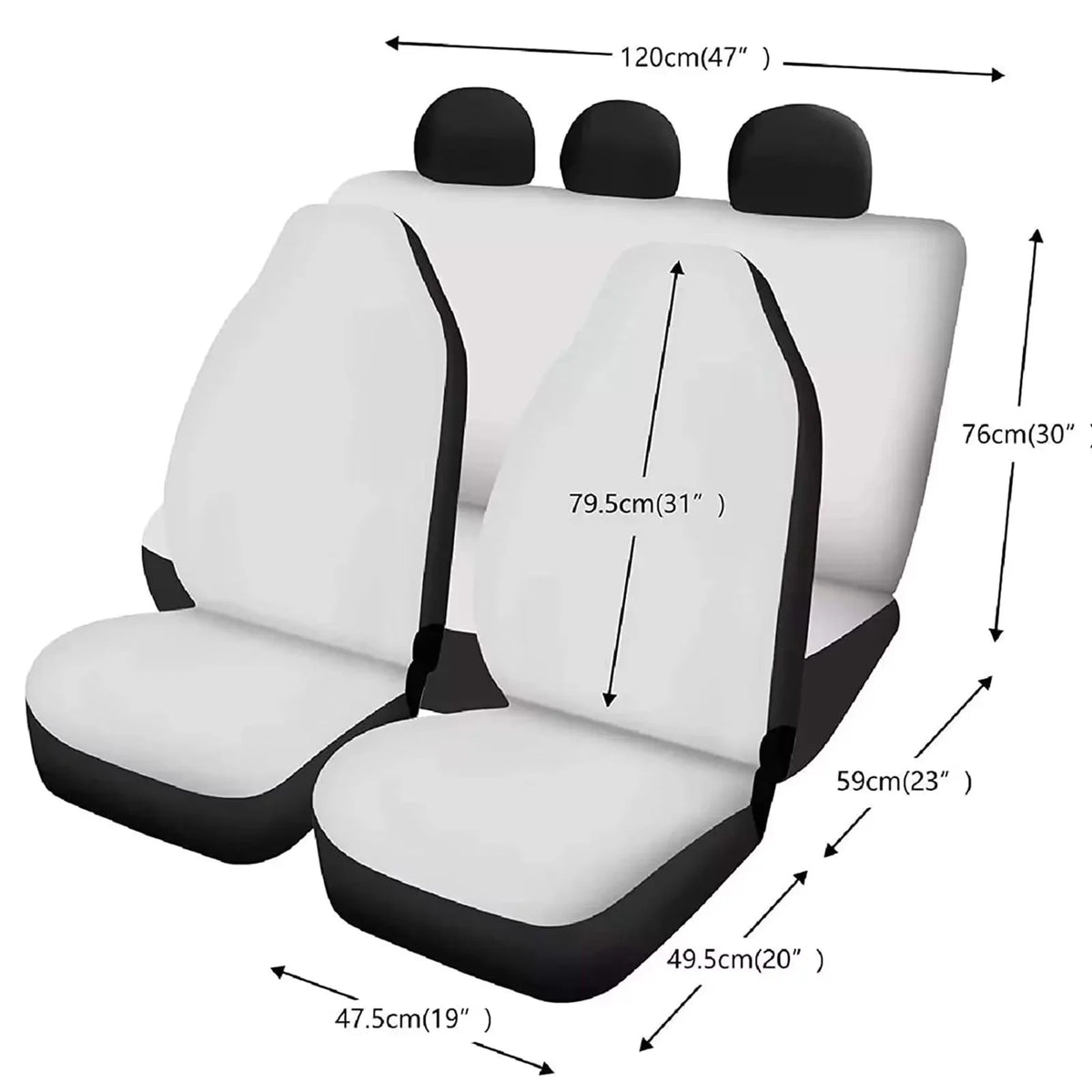 Binienty Pad+Front AestheticMushroom 8-Van Seatbelt Saddle Wheel Accessories Settring Back Set Pad+Center Sedan Interior Seat Cover Cover+Auto Blanket Cover of Print Console Car
