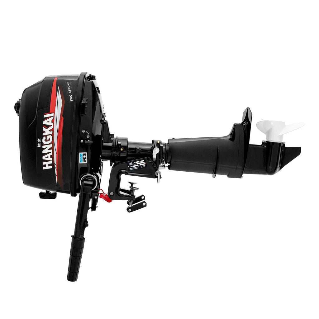 Cooling Hp liquid Motor Engine Outboard 2-Stroke Boat Motor Fishing System Inflatable CNCEST 6