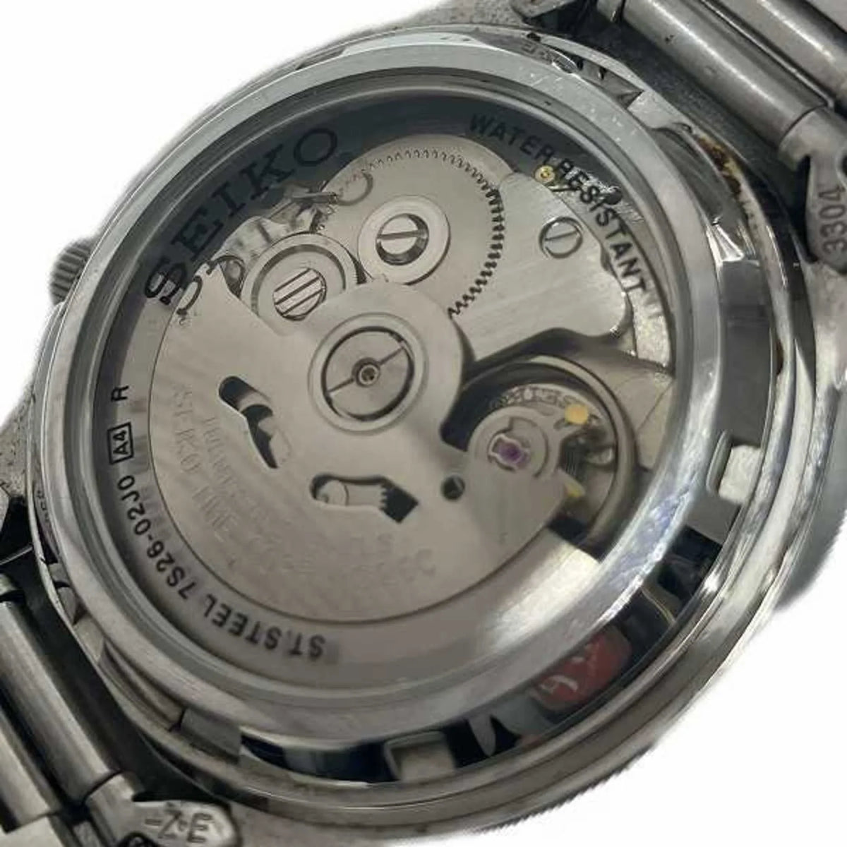 Automatic 21 Seiko Men's (Good) JEWELS 7S26-02J0 Pre-Owned Seiko5 Watch