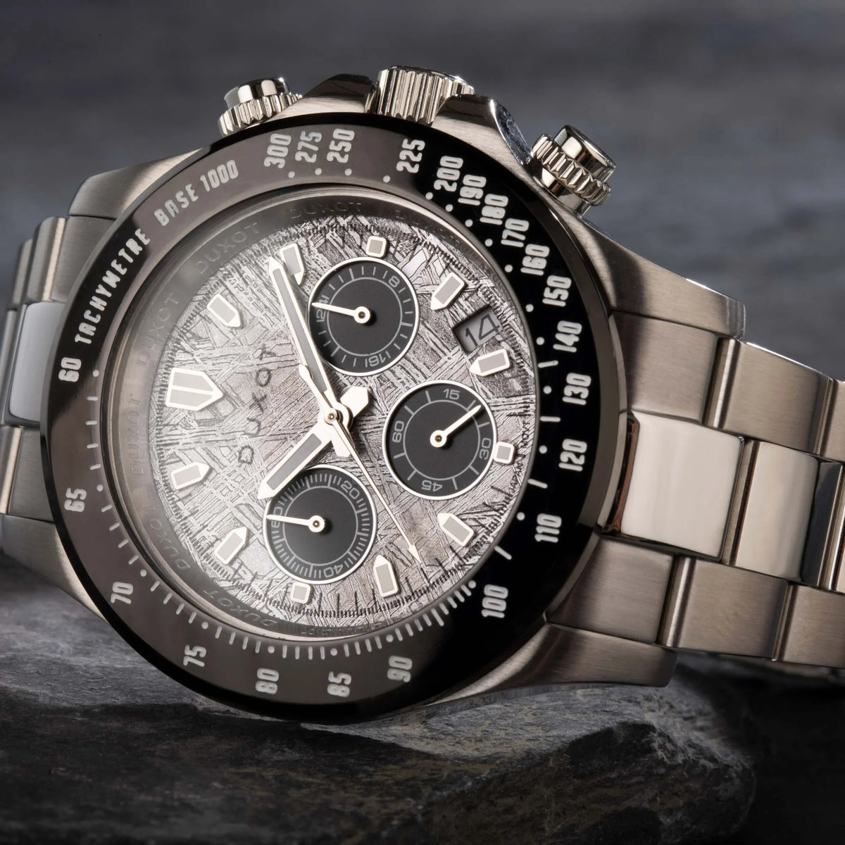 Edition Zirconium Gray Limited Chronograph Cubic Panda Atlantica Duxot