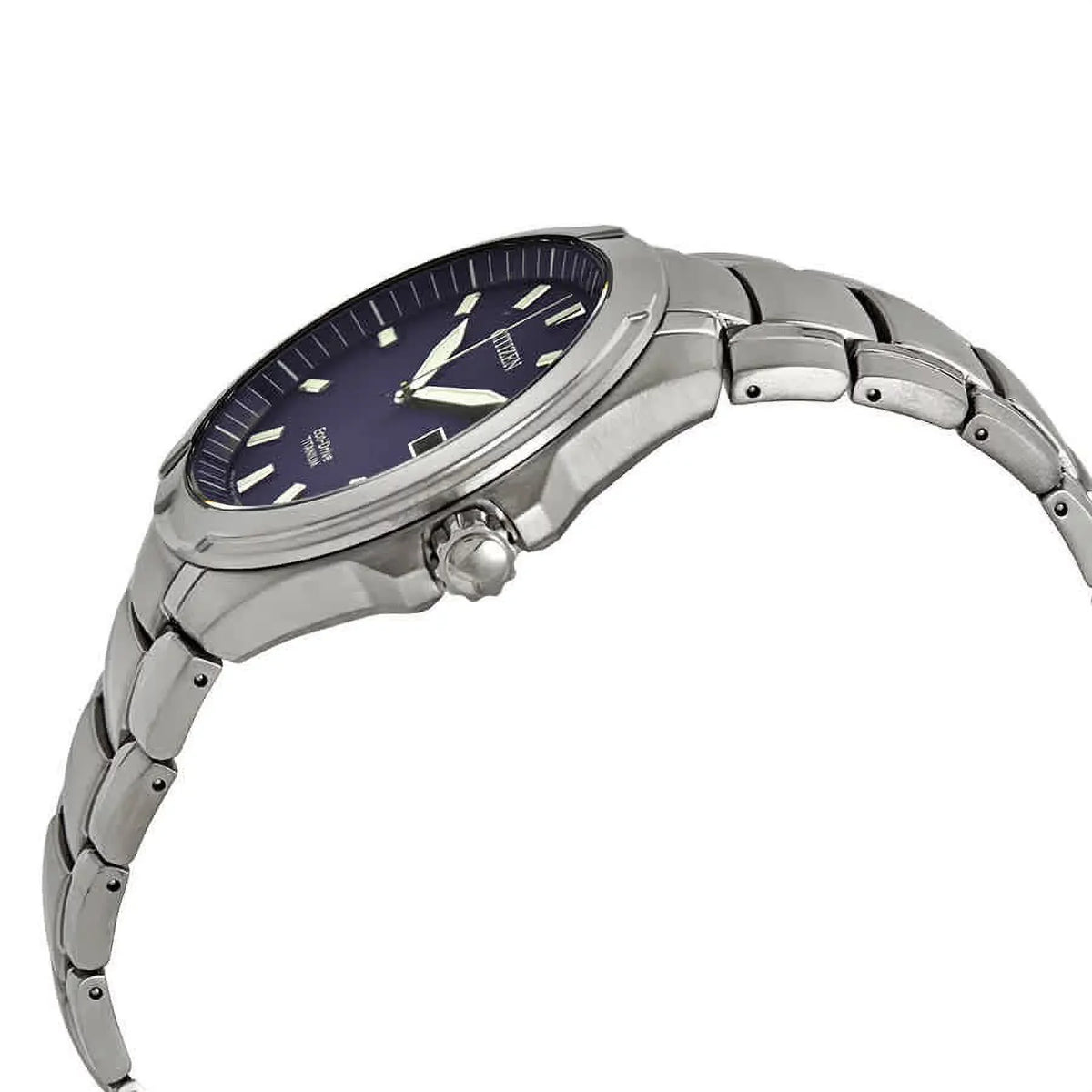 Paradigm Men's Titanium Eco-Drive BM7431-51L Super Citizen Dial Blue Watch