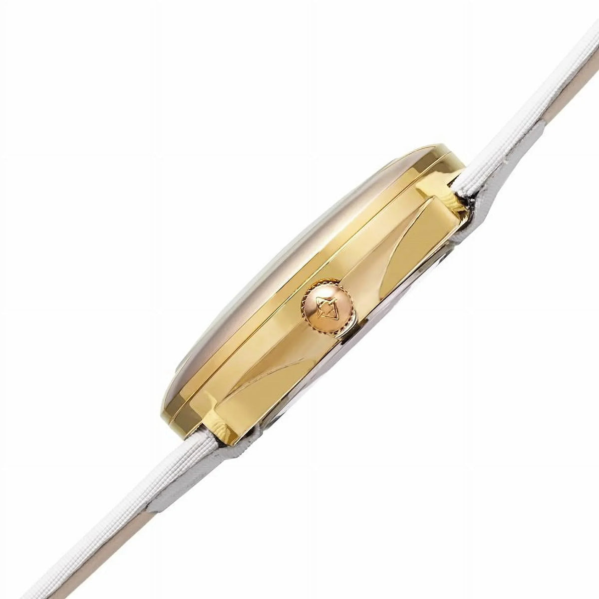 Dial Diamond Quartz Womens Strap MOP Satin Watch AK687YGW Swiss