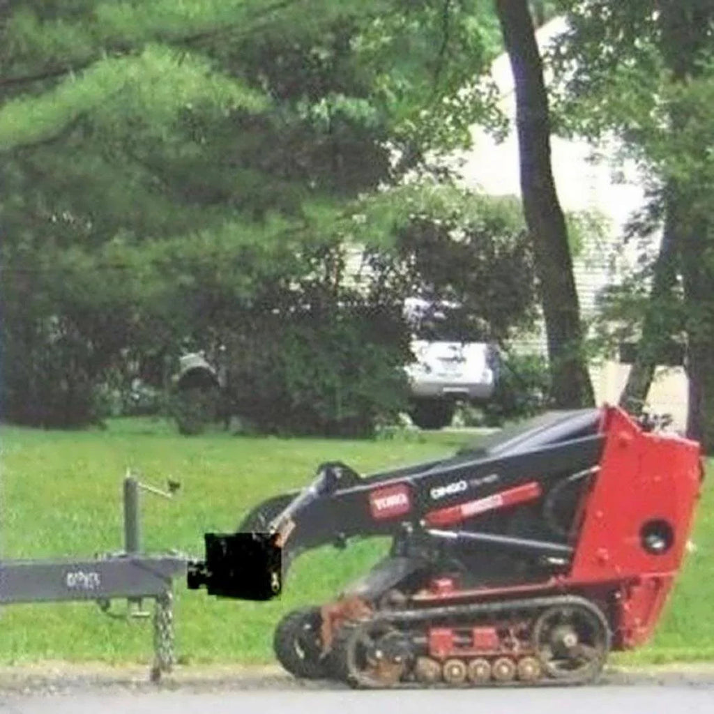 Steer Dingo Titan lb. Attachments Plate Mount 34 Mini Hitch Receiver Skid Toro