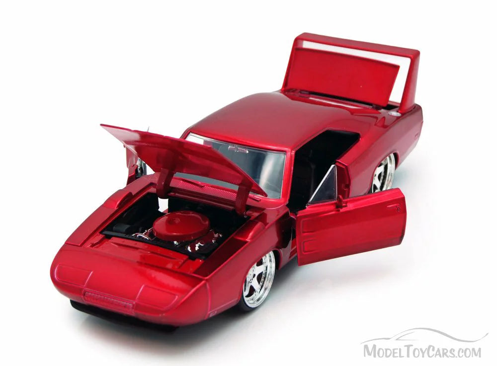 Diecast (2015) by Daytona Charger Movie Dodge Red Jada 7" & Furious "Fast Model 1/24 Car 1969