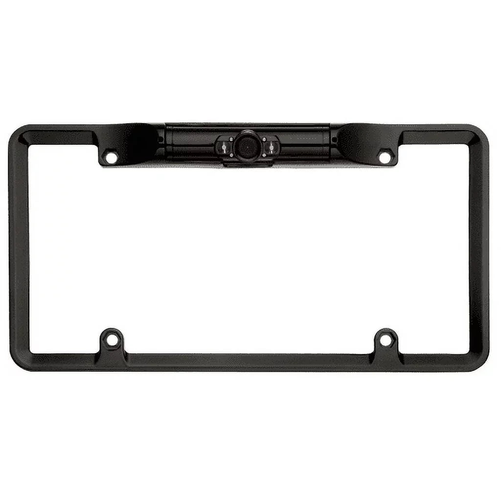 LED and - License Parking Full-Frame Backup Camera (Black) Plate Lights Lines VTL300CL BOYO with