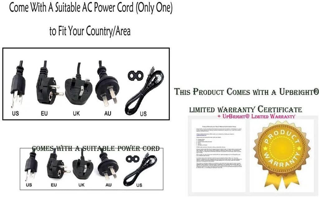 IPJ-R1000-USA-0-01-01 IPJ-R1000-USA-0-01-02 Charger Battery PSU Impinj For Adapter DC Speedway UHF Reader Power Cable AC NEW Global IPJ-R1000-USA PS UPBRIGHT Supply / RFID Cord