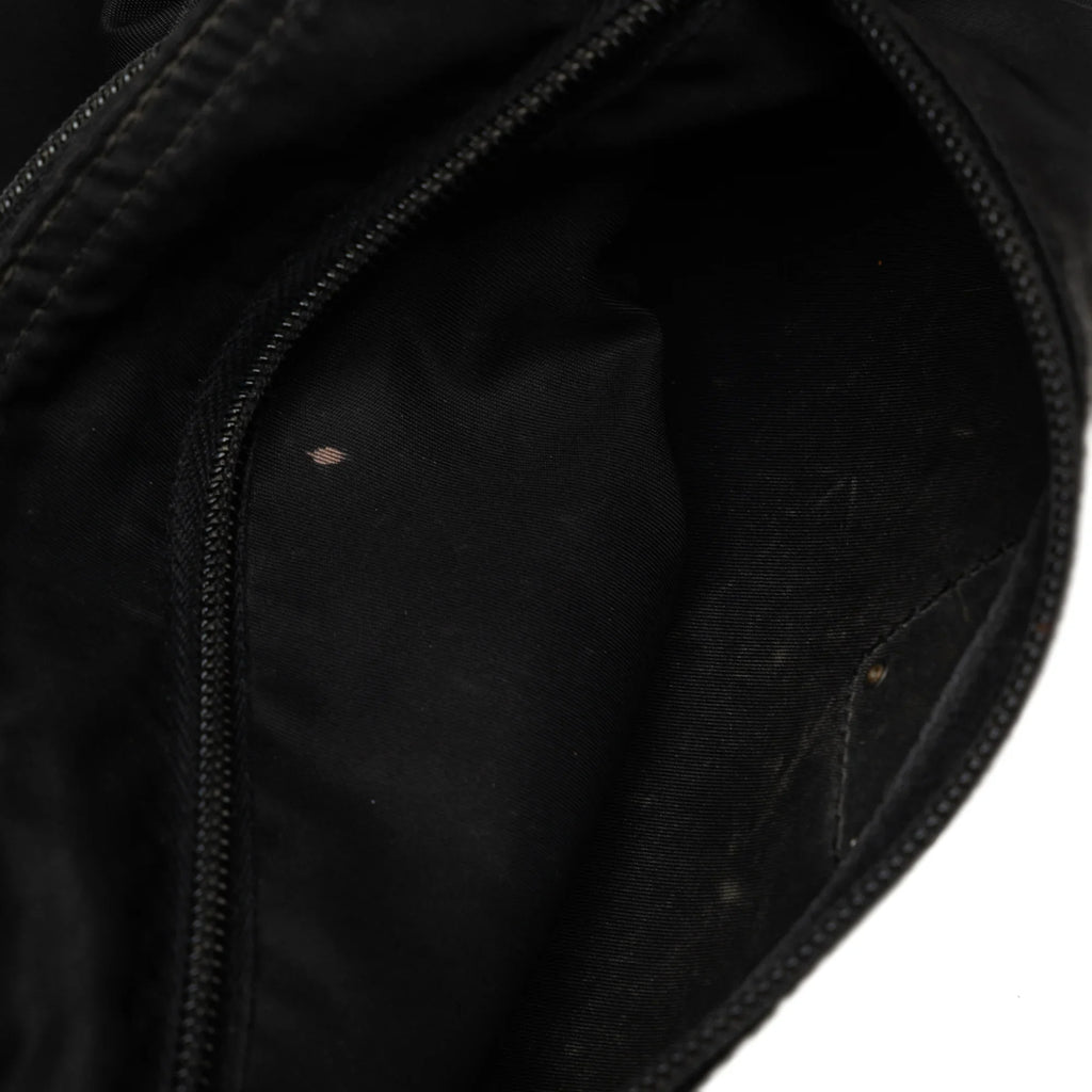 Authenticated Black Pre-Owned Nylon Tessuto Prada Crossbody Fabric Unisex (Good) Bag Crossbody