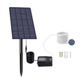 Oxygenator Fish Fishing Pump Pond Aerator Bubble Oxygen Pump with Garden Solar Aerator Plug-in Stones Pipe 2W for Aquarium moobody Oxygen Air Fish Pool Air
