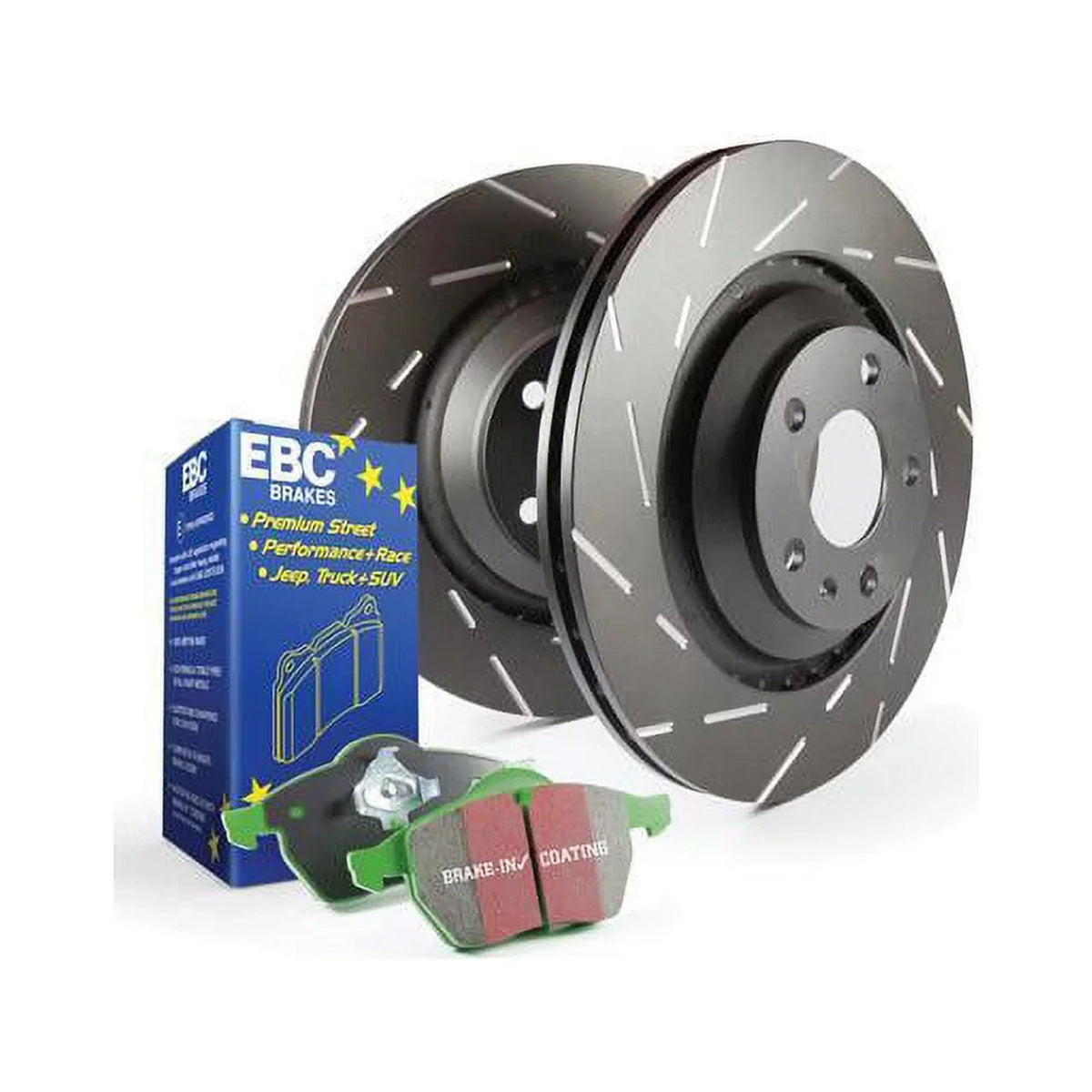Cooper Greentuff Rotors 02-03 USR S2KR2314 2000 Fits and S2 Kits EBC Brakes
