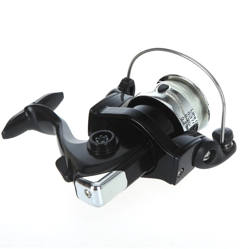 Pen + Reel Aluminum Fishing Pocket Pole Rod Mini