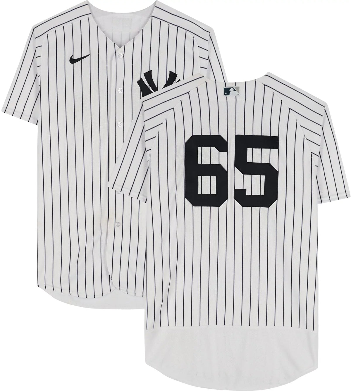 Red Yankees Player-Worn Boston Cortes Pinstripe New Nestor Sox 2022 25, vs. York September on #65 Jersey White
