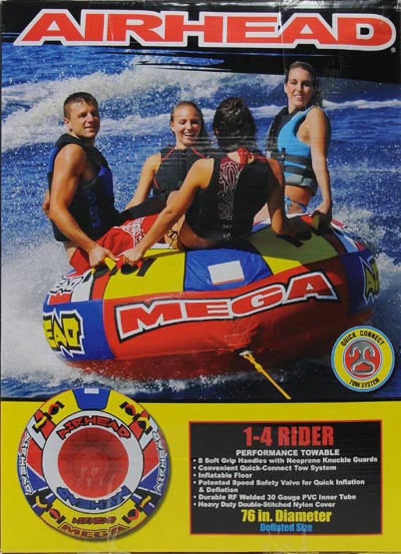 Mega Tube Airhead Towable Person 4