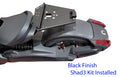 installed Large Shad Ryker Am Kit NO NEEDED. MOUNT MAX Black Rack Luggage Cases Can