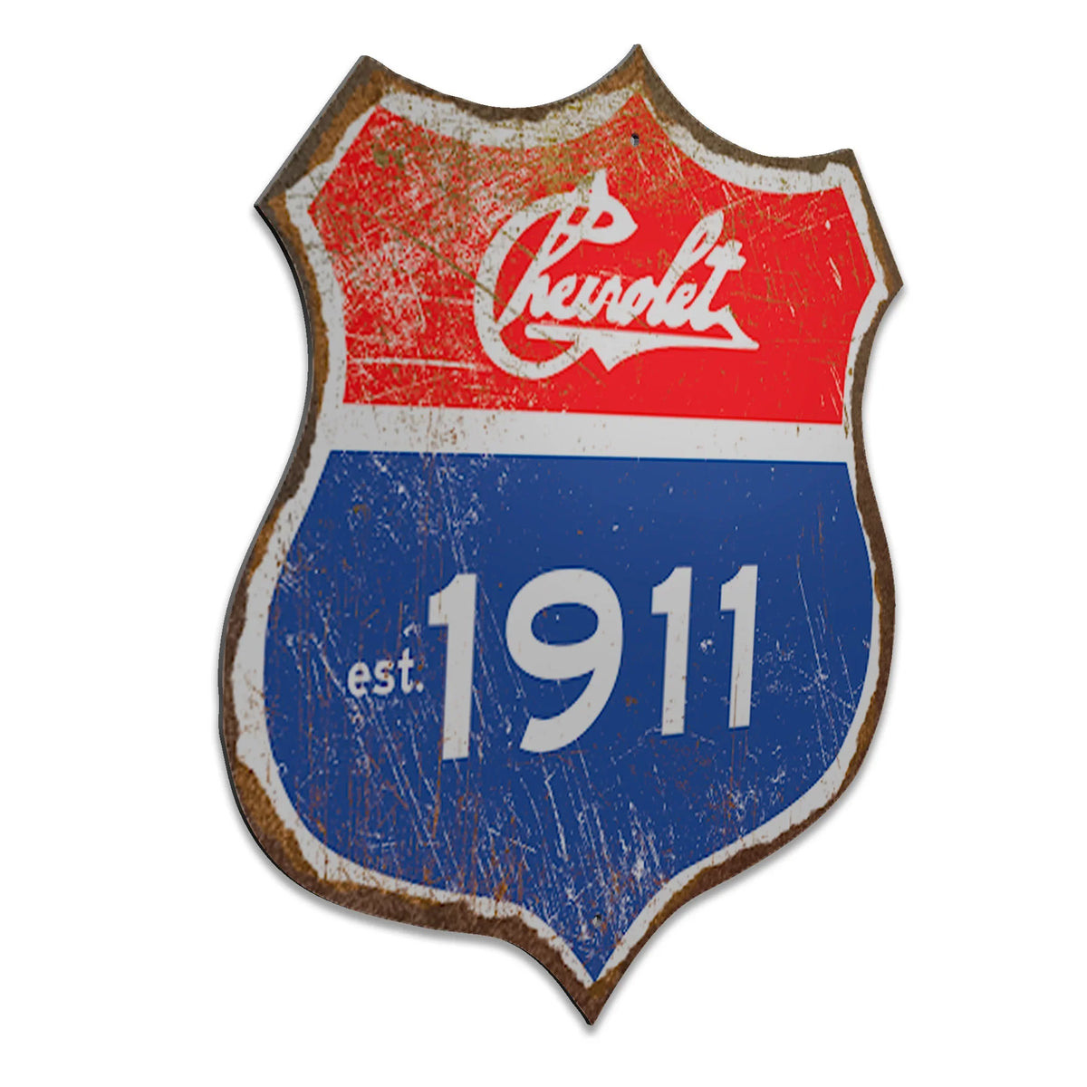 Chevrolet Thick Sign Aluminum Sign Interstate