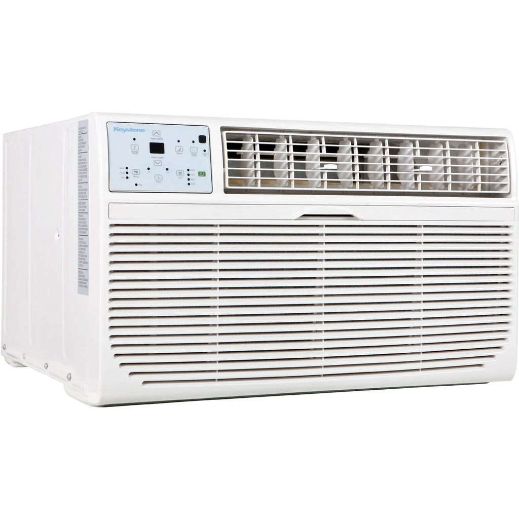 Through-the-Wall Sq. 700 Keystone Ft. Conditioner, White BTU 14,000 Air