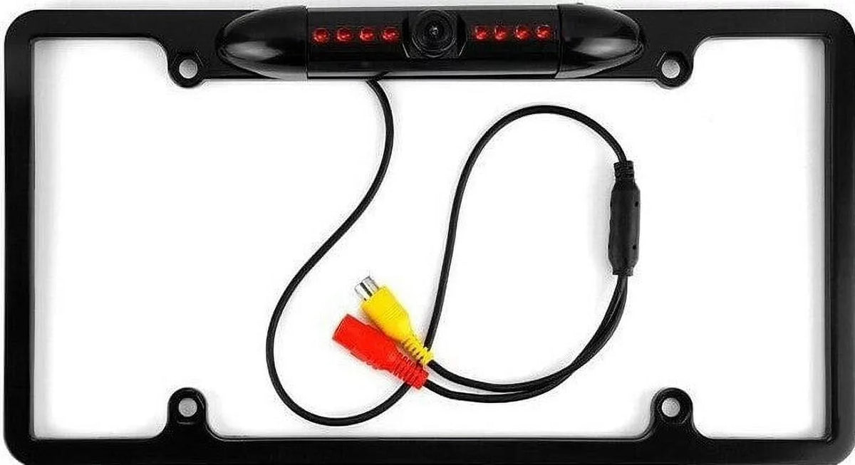 Waterproof DNX773S Plate License for DNX-773S Backup Kenwood Black Rearview Camera
