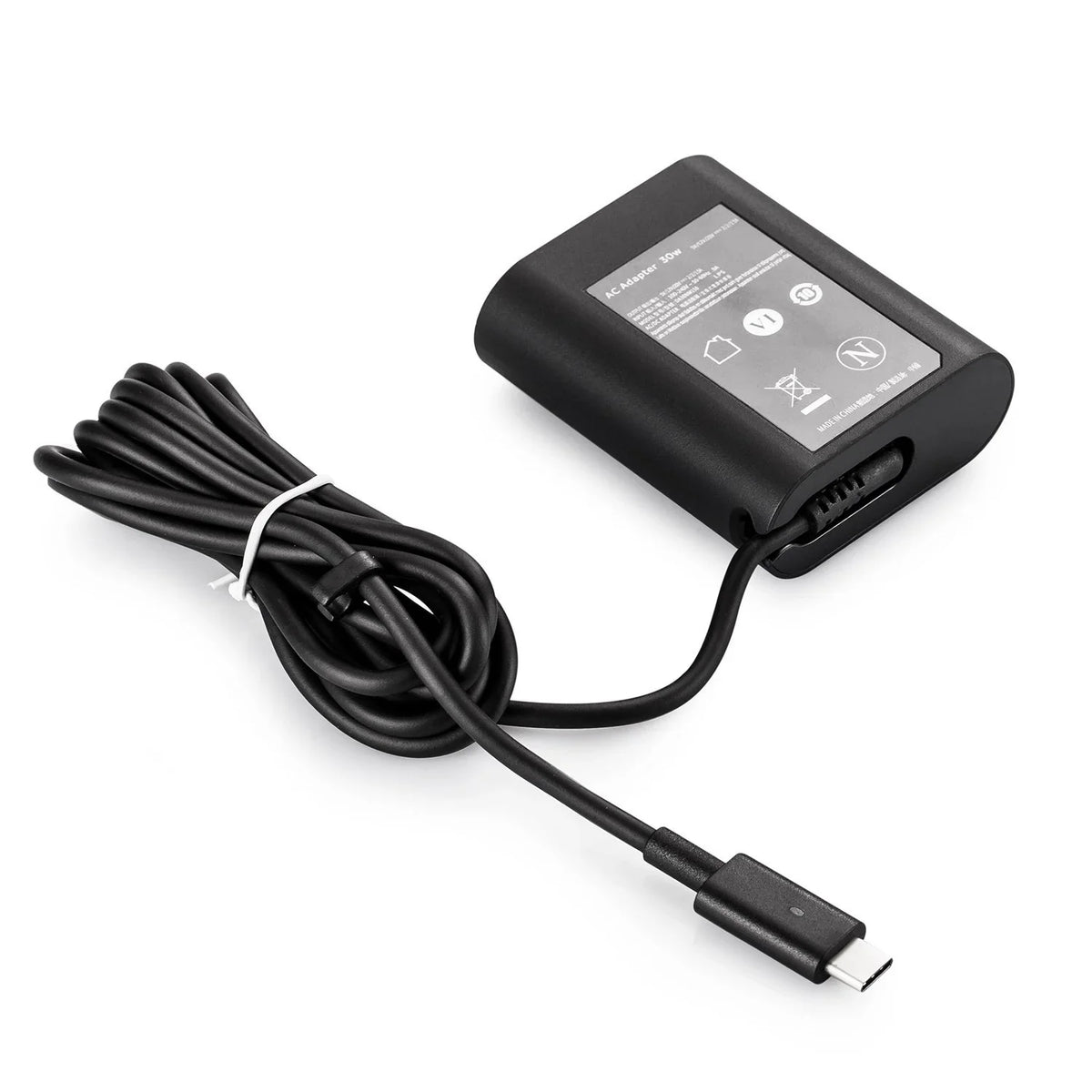 USB ) 30W Latitude Charger 5175 Replacement XPS12 Type-C ( EBK XPS13 Connector 9250 9365 7350 Power 7275 5179 for AC Adapter