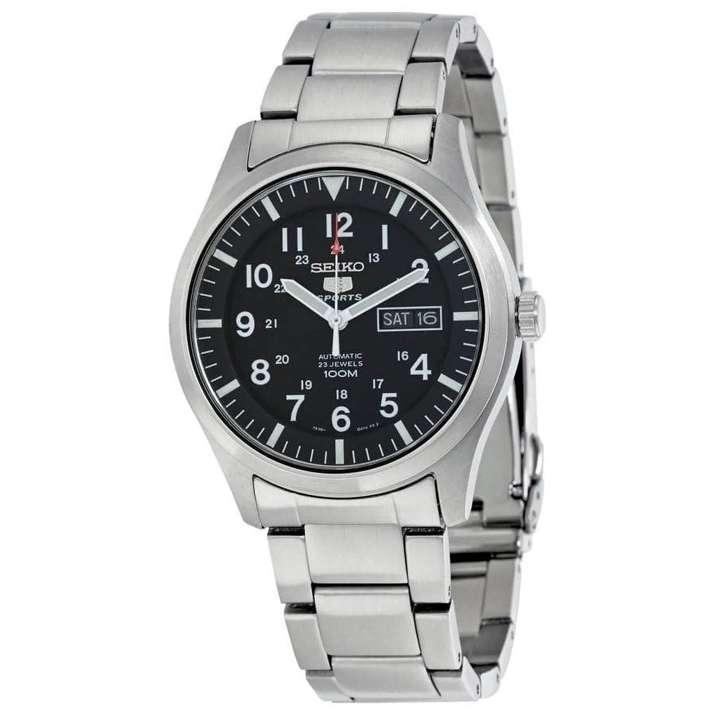 Watch Stainless Seiko '5 Men's SNZG13 Steel Series' Automatic