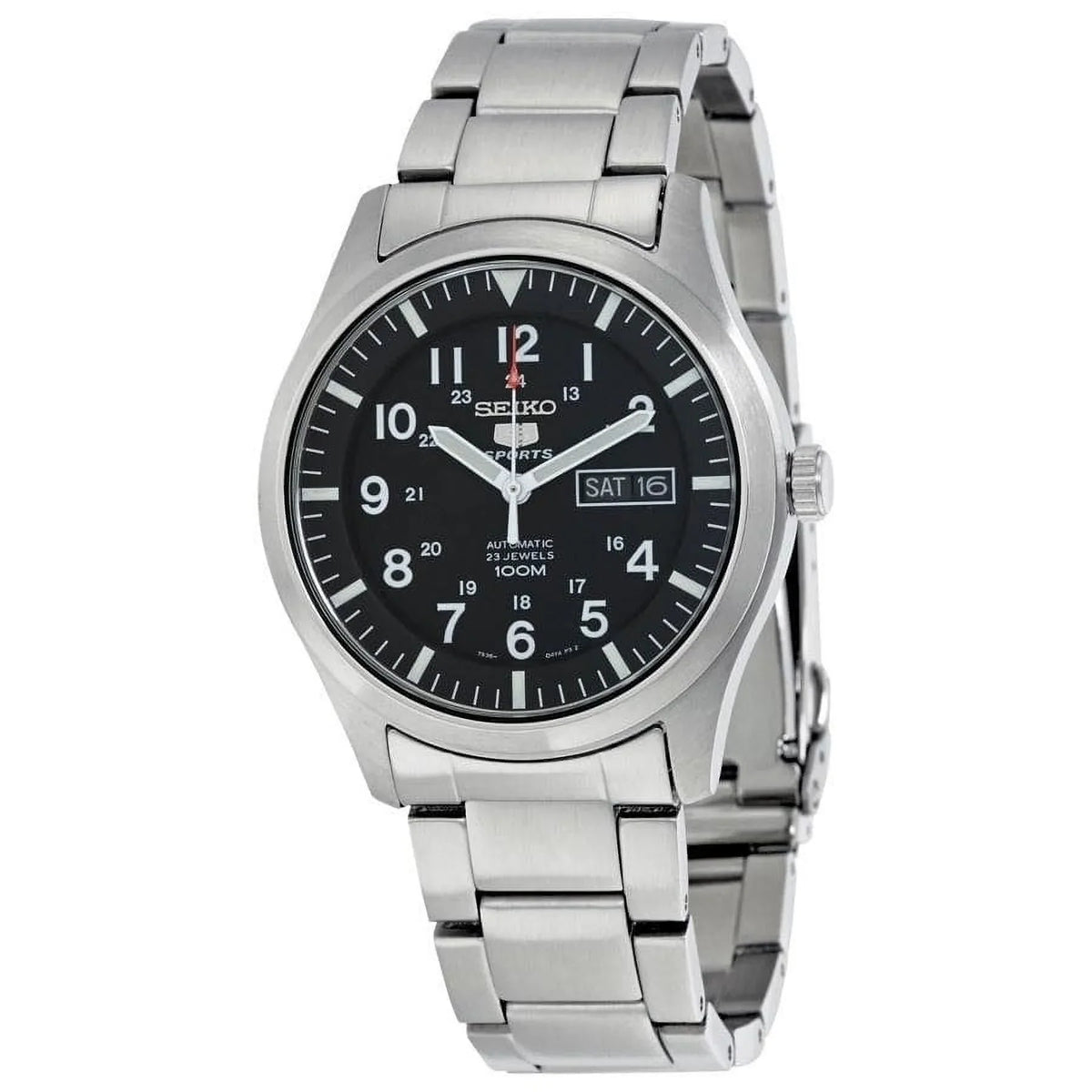 Watch Stainless Seiko '5 Men's SNZG13 Steel Series' Automatic