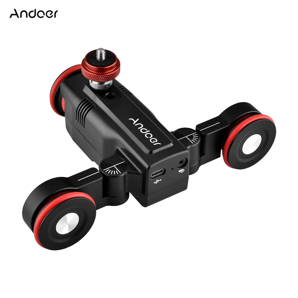 Dolly Line L5i Dolly Slider Time-lapse Car Mobile App Time-lapse Wireless App Dolly,3-wheels Auto Motorized Mobile Auto App Video Andoer Dolly Mobile Slider Car 3-wheels Dolly Motorized Video