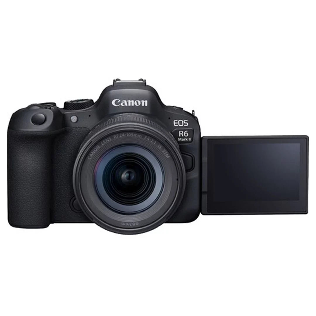 128GB II Lens EOS Mark with Mirrorless + Case Pack Canon 24-105mm + 2 Memory Card + LED Camera R6 + Accessory SanDisk ZeeTech Flash RF