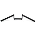 Handlebar Black Bike Compatible Krator FLHP Davidson Police with Harley 1" Cruiser Z-Bars Motorcycle