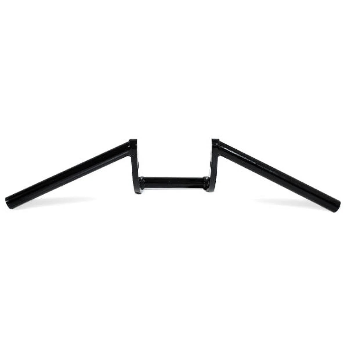 Handlebar Black Bike Compatible Krator FLHP Davidson Police with Harley 1" Cruiser Z-Bars Motorcycle