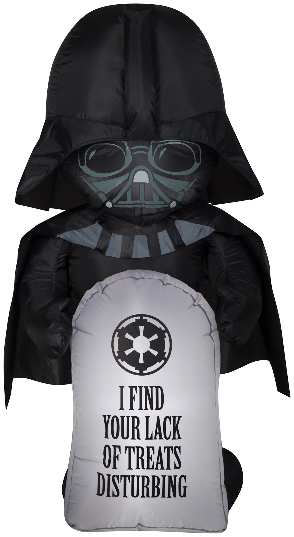 Tombstone Darth Inflatable, with Airblown 3.5' Airblown Yard Vader Stylized