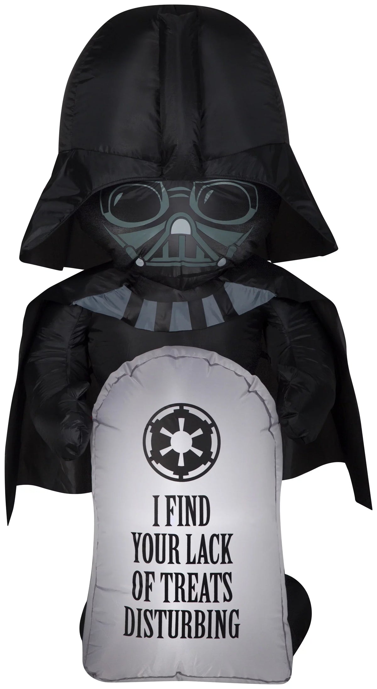 Tombstone Darth Inflatable, with Airblown 3.5' Airblown Yard Vader Stylized